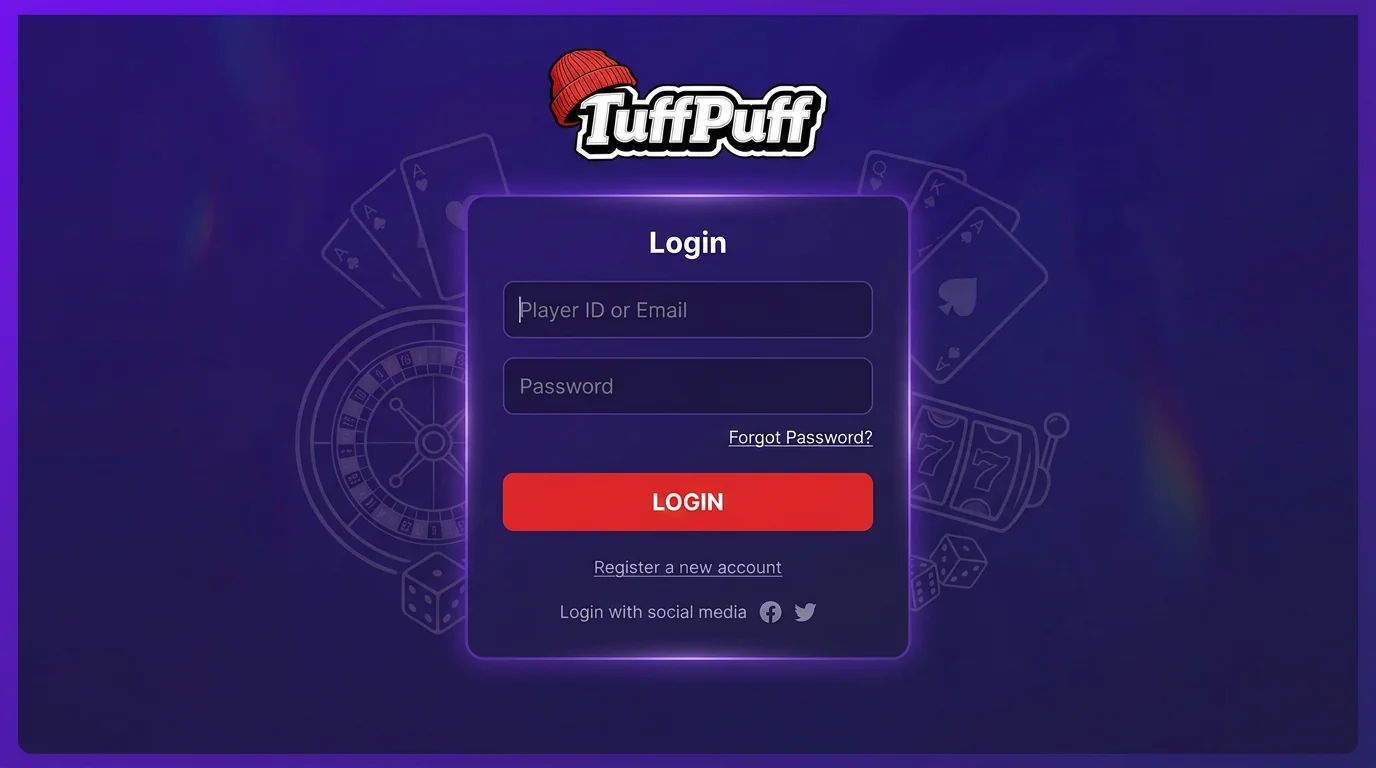 TuffPuff Casino Login